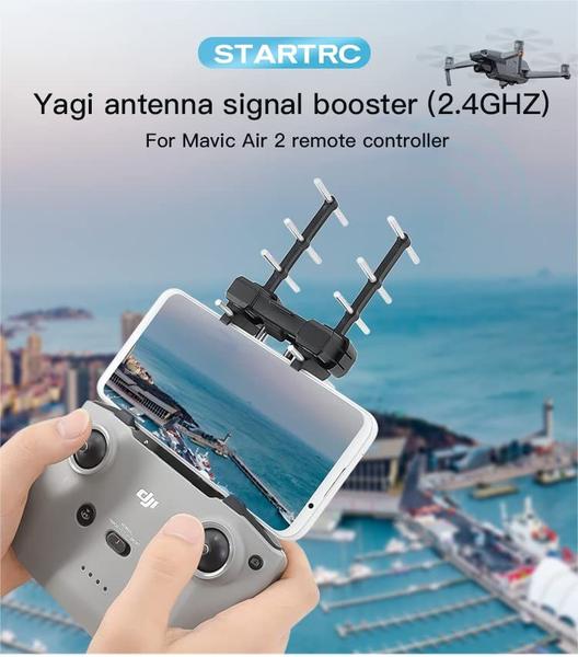 Imagem de Extensor de alcance de antena GAEKOL Yagi-uda 2,4 GHz para drones DJI