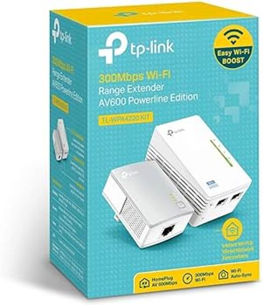 Extensor De Alcance Tp Link Wifi Powerline 300mbps Wifi E Av 500mbps Tl Wpa4220 TP Link Repetidor de Sinal Magazine Linksbrazil