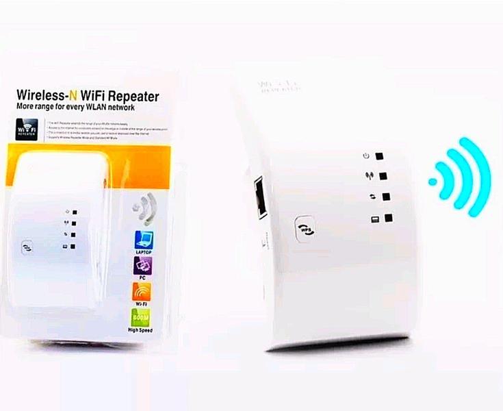 Imagem de Extensor de Sinal Repetidor de Wifi Amplificador de Rede 300mbps