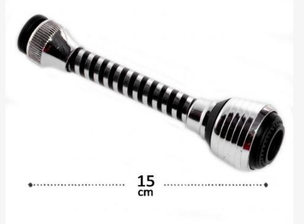 Extensor de Torneira Metal 15cm 2 Jatos - ABC Imagem de Extensor de Torneira Metal 15cm 2 Jatos
