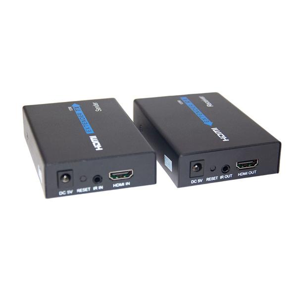 Imagem de Extensor e Receptor HDMI TCP/IP Via Cabo de Rede Cat5E/Cat6 até 120 Metros