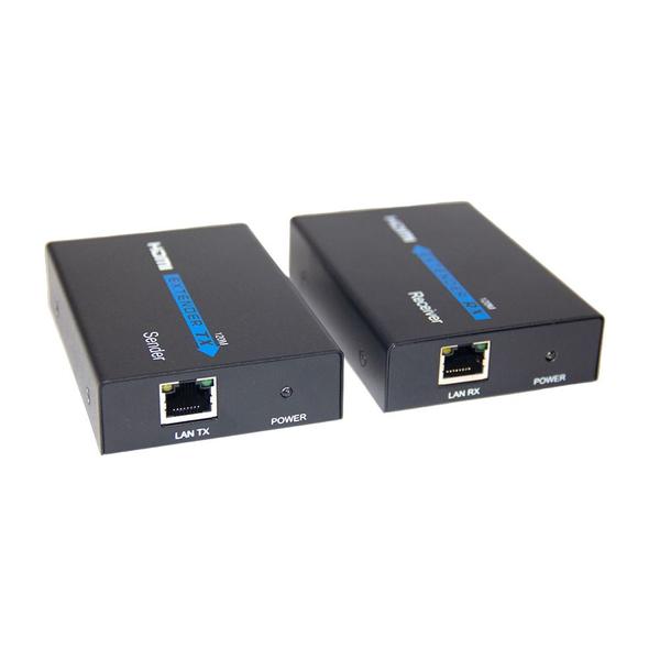 Imagem de Extensor e Receptor HDMI TCP/IP Via Cabo de Rede Cat5E/Cat6 até 120 Metros