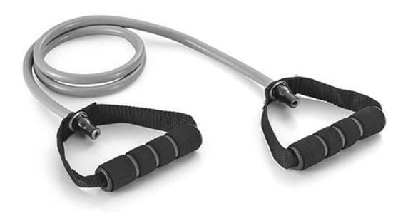 Extensor Elástico Toning Tube Alça Cinza E Preto Atrio Es223 - Geral Imagem de Extensor Elástico Toning Tube Alça Cinza E Preto Atrio Es223