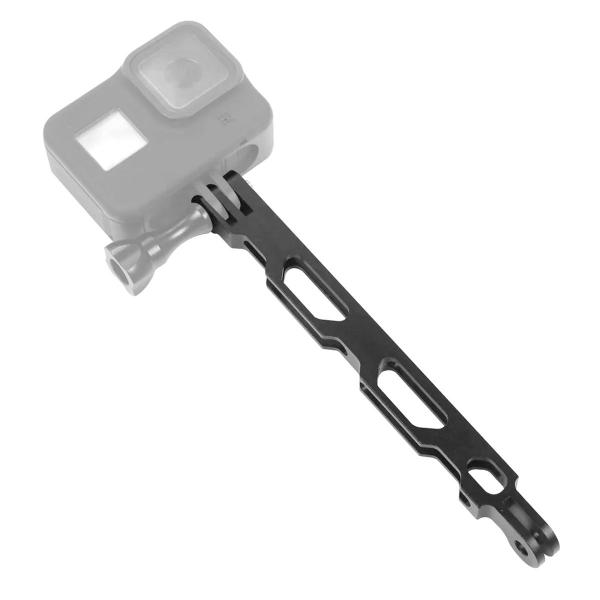 Imagem de Extensor em Alumínio para Câmeras GoPro e Similares - Preto