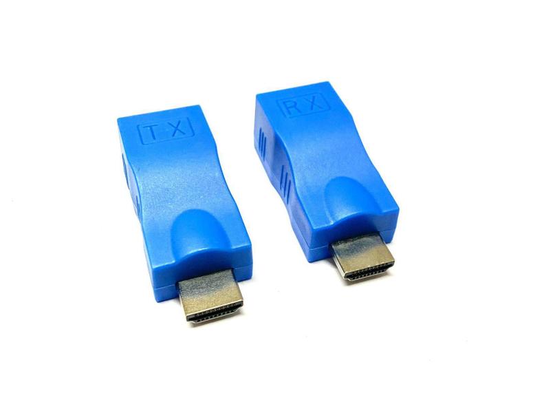 Imagem de Extensor Hdmi 30M Metros Via Cabo De Rede Rj45 Cat5E/6