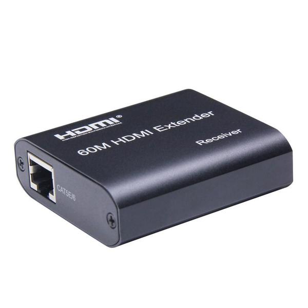 Imagem de Extensor Hdmi Cat5E/Cat6 60 Metros - Full Hd 3D