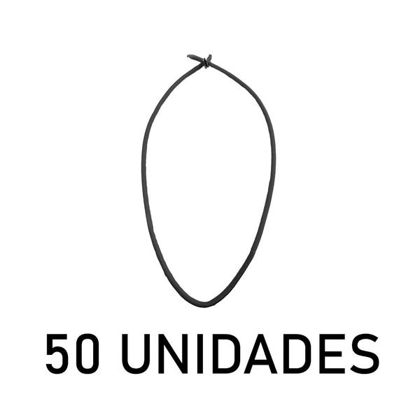 Imagem de Extensor ou Corda Elastica 50cm Amarelo- 50UN