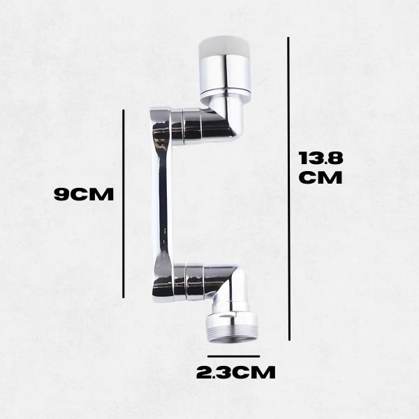 Imagem de Extensor para Torneira Giratório 02 Modos de Jato Universal