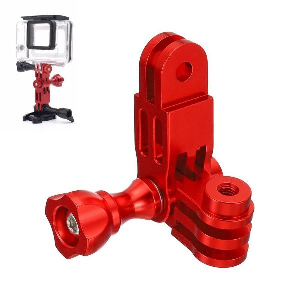 Imagem de Extensor Pivot em Alumínio para GoPro e Similares - Vermelho