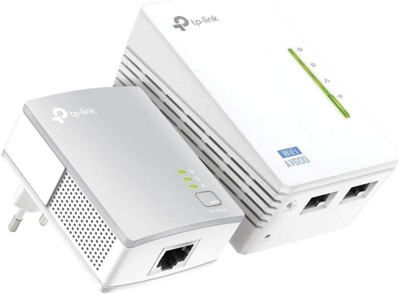 Imagem de Extensor Powerline kit Wi-Fi AV600 TP-Link TL-WPA4220KI