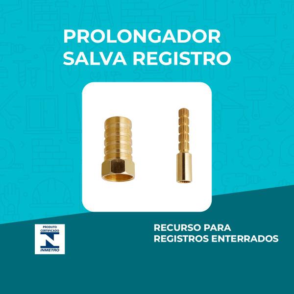 Imagem de Extensor Prolongador Salva Registro 3259 Fabrimar 1/2 E 3/4