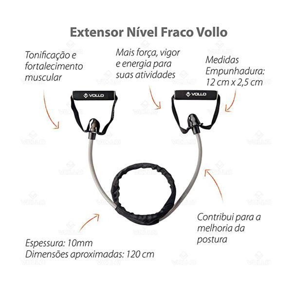 Imagem de Extensor  Tube  Nível Leve  Vollo  