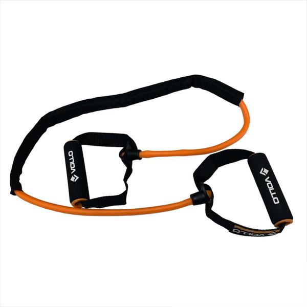 Imagem de Extensor Vollo Sports Nível Médio Funcional Academia 11mm VP1064 Laranja e Preto