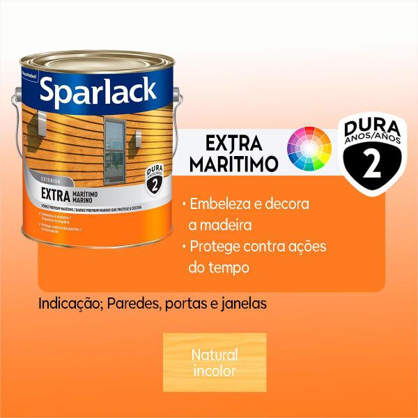 Imagem de Extra Marítimo Alto Rendimento P/ Madeira Sparlack 3,6 Lts