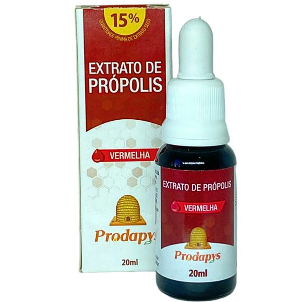 Imagem de Extrato da Própolis Vermelha 20ml  Kit com 3 - Prodapys