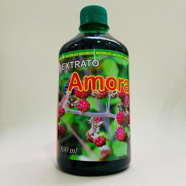 Extrato de amora 500ml - NATURLIFE Imagem de Extrato de amora 500ml