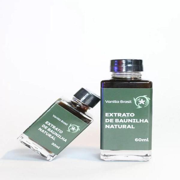 Extrato De Baunilha Natural 60Ml - Vanilla Brasil Imagem de Extrato De Baunilha Natural 60Ml - Vanilla Brasil