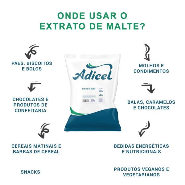 Extrato De Malte Adicel - 25kg - Adicel Ingredientes Imagem de Extrato De Malte Adicel - 25kg