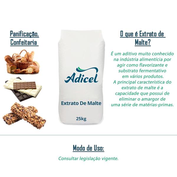 Extrato De Malte Adicel - 25kg - Adicel Ingredientes Imagem de Extrato De Malte Adicel - 25kg