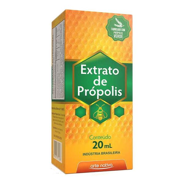 Extrato de própolis arte nativa com 20ml Imagem de Extrato de própolis arte nativa com 20ml