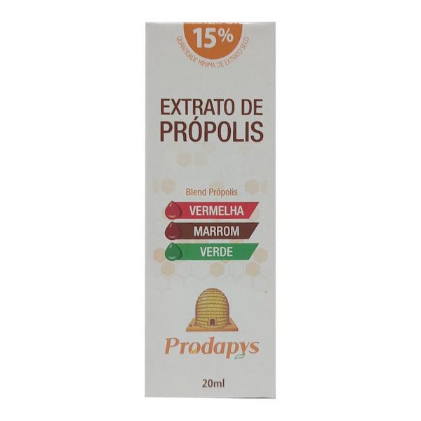 Imagem de Extrato de Própolis-Blend de Própolis Vermelha, Marrom e Verde 20ml