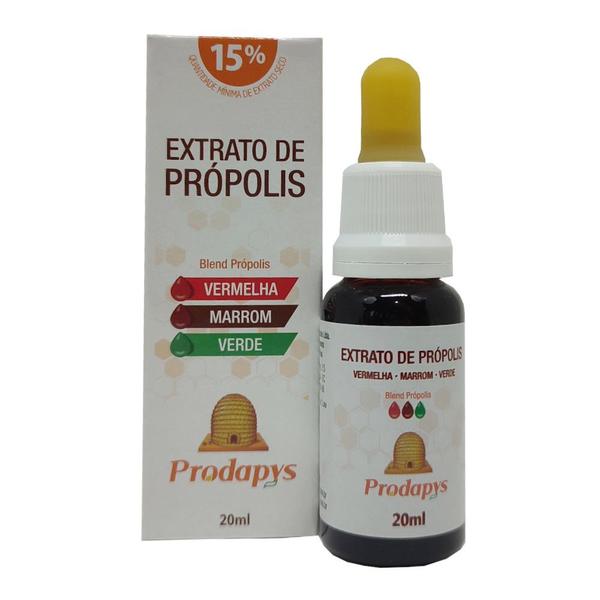 Imagem de Extrato de Própolis-Blend de Própolis Vermelha, Marrom e Verde Kit com 3