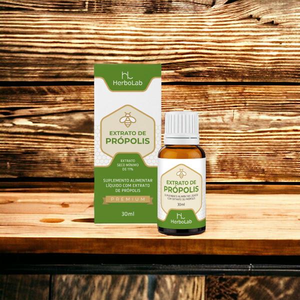 Imagem de Extrato de propolis verde 30ml - herbolab b