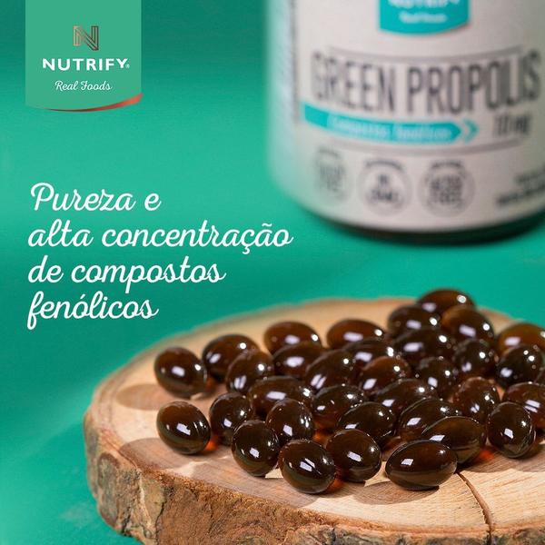 Imagem de Extrato de Própolis Verde - Nutrify 60 Cápsulas