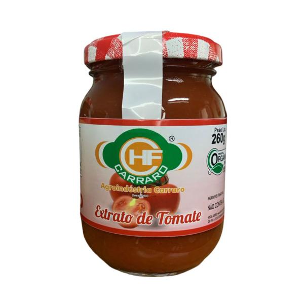 Extrato De Tomate 260g HF Carraro Imagem de Extrato De Tomate 260g HF Carraro