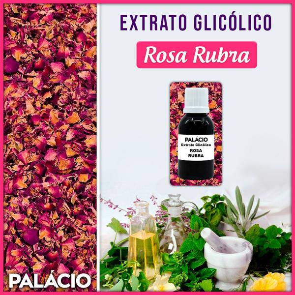 Imagem de Extrato Glicólico de Rosa Rubra - 100 ml