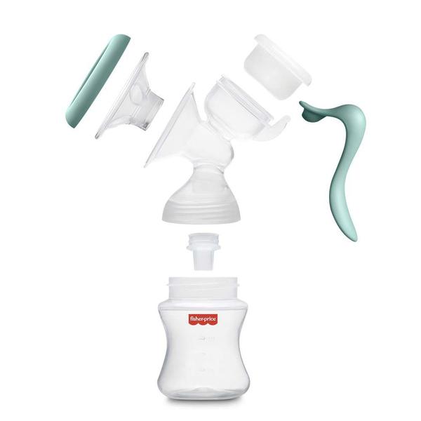 Extrator Bomba Leite Materno Manual Almofadas de Silicone Fisher-Price BB321 - Fisher Price Imagem de Extrator Bomba Leite Materno Manual Almofadas de Silicone Fisher-Price BB321