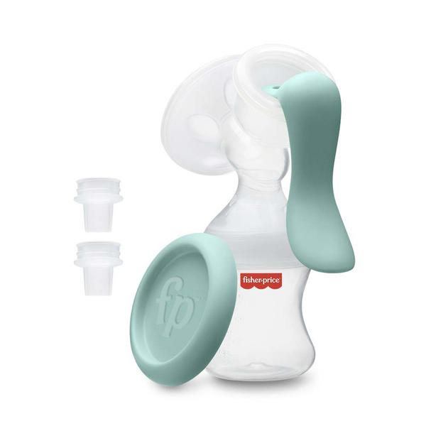 Extrator Bomba Leite Materno Manual Almofadas de Silicone Fisher-Price BB321 - Fisher Price Imagem de Extrator Bomba Leite Materno Manual Almofadas de Silicone Fisher-Price BB321