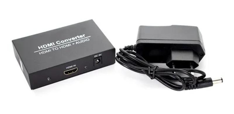 Imagem de Extrator De Audio Hdmi - Conversor Rca Spdif Home Caixa Som