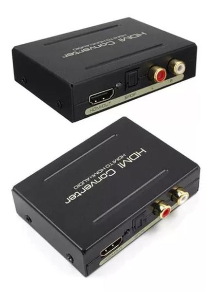 Imagem de Extrator De Áudio HDMI / HDMI + R/L RCA SPDIF