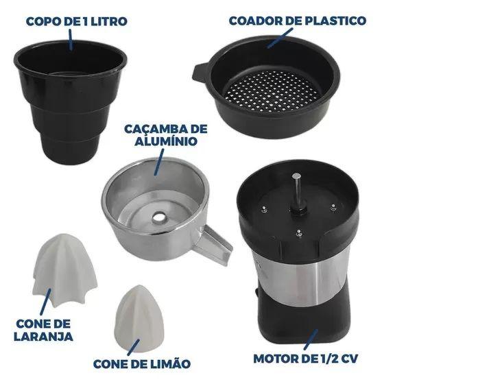 Imagem de Extrator de Suco Industrial EX Inox Bivolt Skymsen