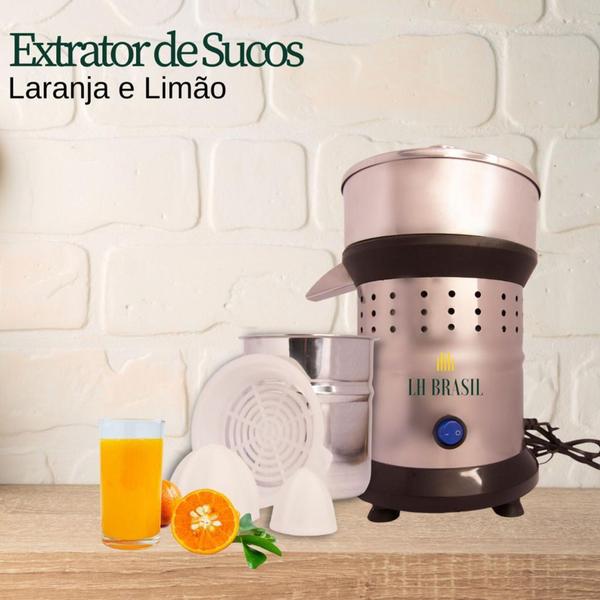 Imagem de Extrator Espremedor de Sucos Inox Profissional (Bivolt)