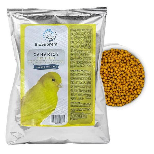 Imagem de Extrusada BioSuprem Canários com Luteína - 5Kg