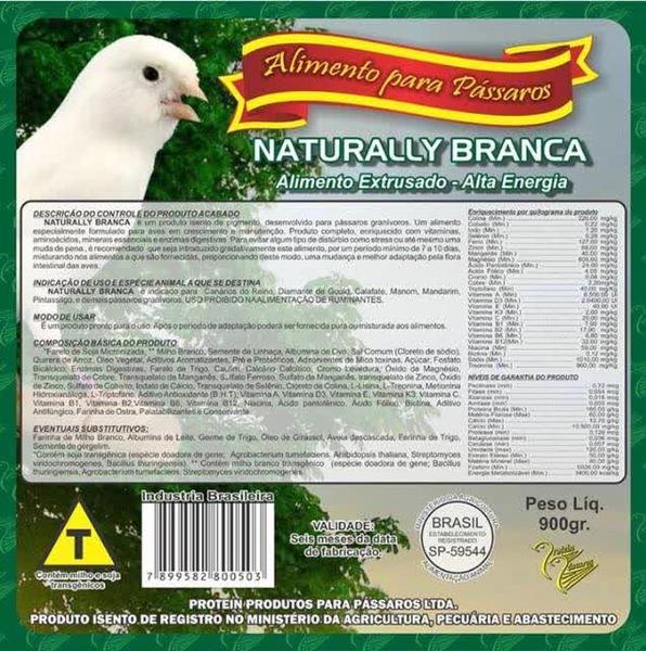 Imagem de Extrusada Naturally Branca - 900g