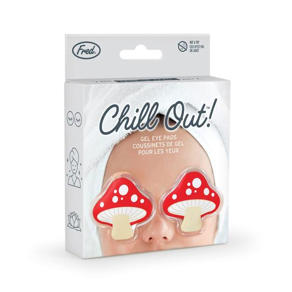 Imagem de Eye Pads Genuine Fred Chill Out Mushrooms, pacote com 2