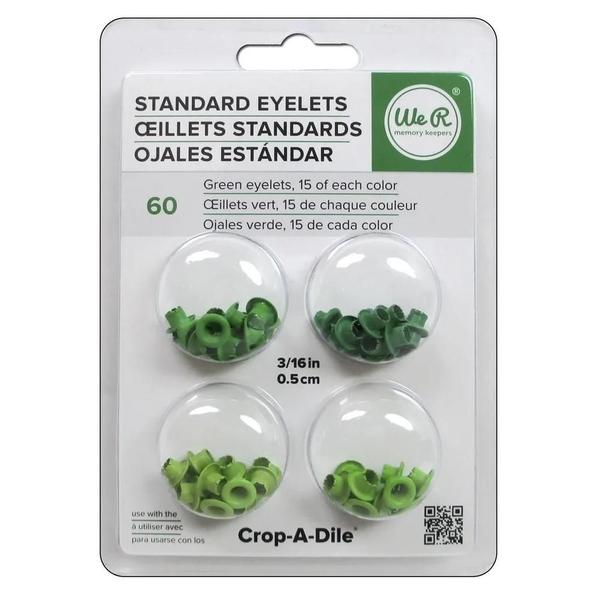 Imagem de Eyelets Standard Wer Memory Keepers-contém 60 Ilhoses Green