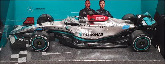 Imagem de F-1 2022 - mercedes amg - w13 - george russel  63