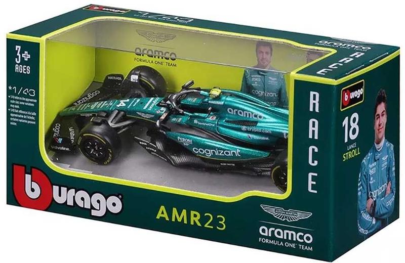 Imagem de F-1 Aston Martin AMR23 Fernando Alonso  14 Burago 1/43