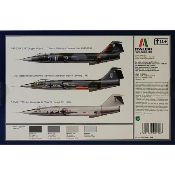 Imagem de F 104 G Recce Starfighter 1/72 Italeri 1296S