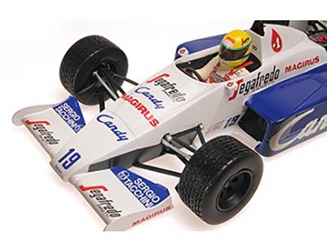 Imagem de F1 Ayrton Senna Toleman Hart TG184 2nd GP Mônaco 1984 1/18