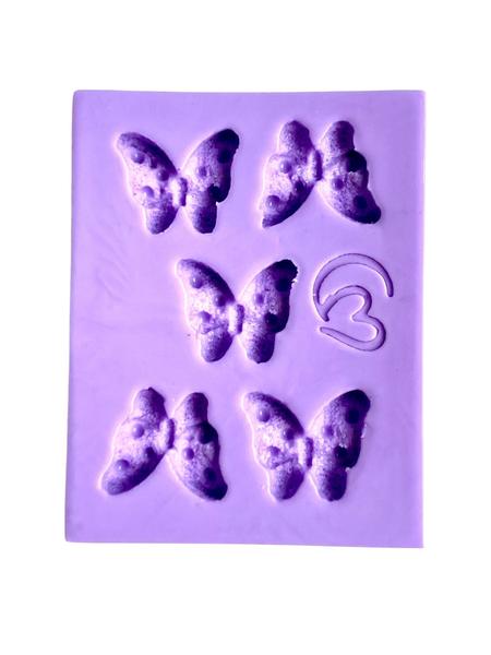 Imagem de F1734 molde de silicone borboleta confeitaria biscuit