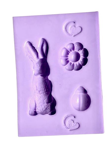 Imagem de F1790 molde de silicone páscoa confeitaria biscuit