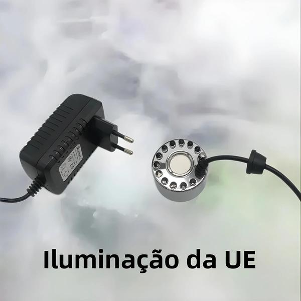 Imagem de Fabricante De Névoa Ultrassônica Colorida 24V Fogger Atomizador Nebulizador Para Paisagismo Interno