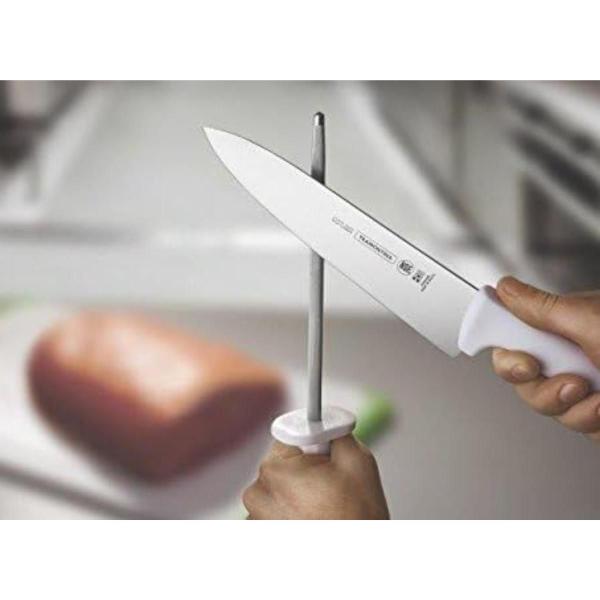 Faca Chef Premium Branco 10" Tramontina Imagem de Faca Chef Premium Branco 10" Tramontina