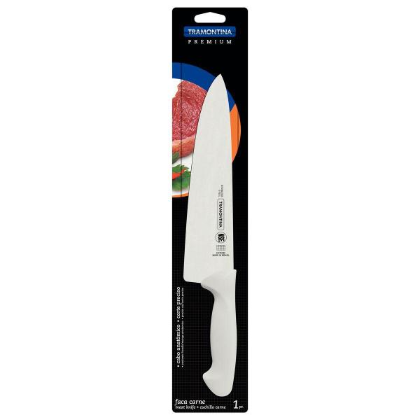 Faca Chef Premium Branco 10" Tramontina Imagem de Faca Chef Premium Branco 10" Tramontina