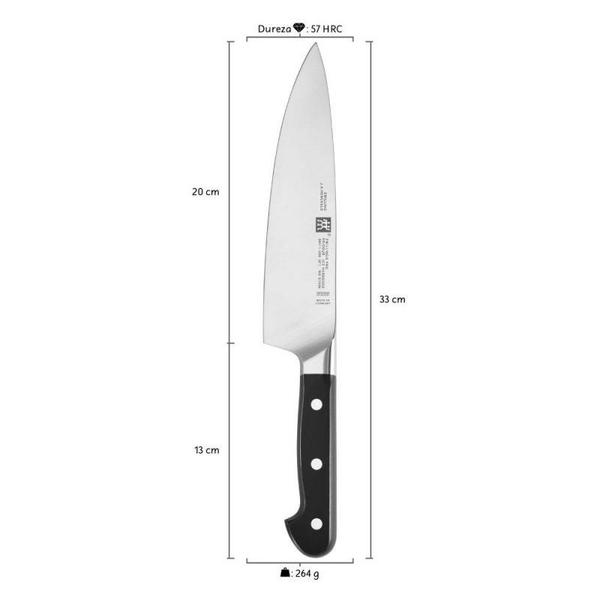 Imagem de Faca Chef Tradicional Pro 8" 38411-201 - Zwilling